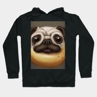 Potato Dog Face Hoodie